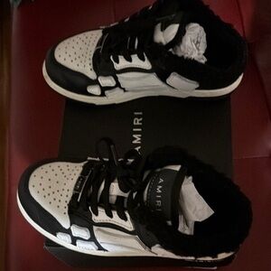 Amiri Black and White Sneakers